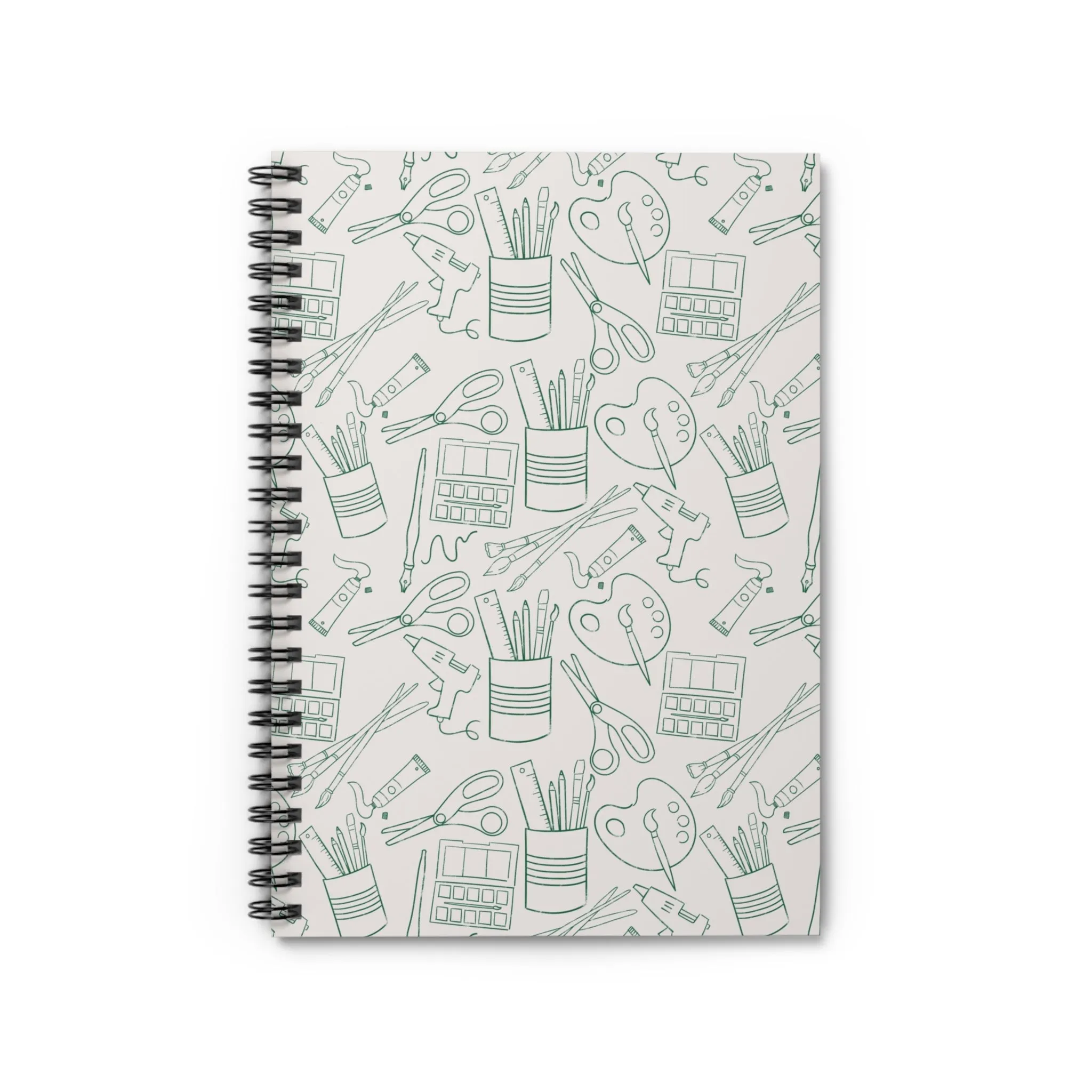“Crafty Things” Spiral Notebook - Ruled Line - by Christy Beasley