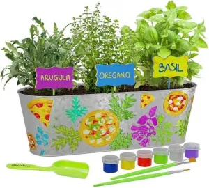 Dan&Darci - Paint and Plant Pizza Herb Growing Kit