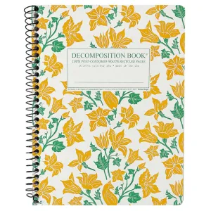 Decomposition Notebook, Coilbound - Squash Blossom