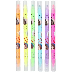 Depesche Top Model Double Highlighter & Fineline Pen
