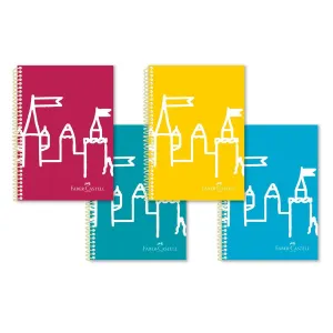 Faber Castell Squared Notebook, DIN A4