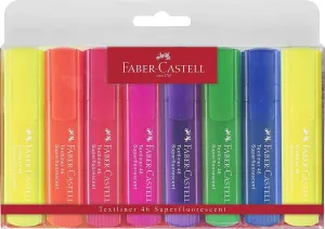 Faber-Castell - Textliner 1546 Set Of 8 (2 Free)
