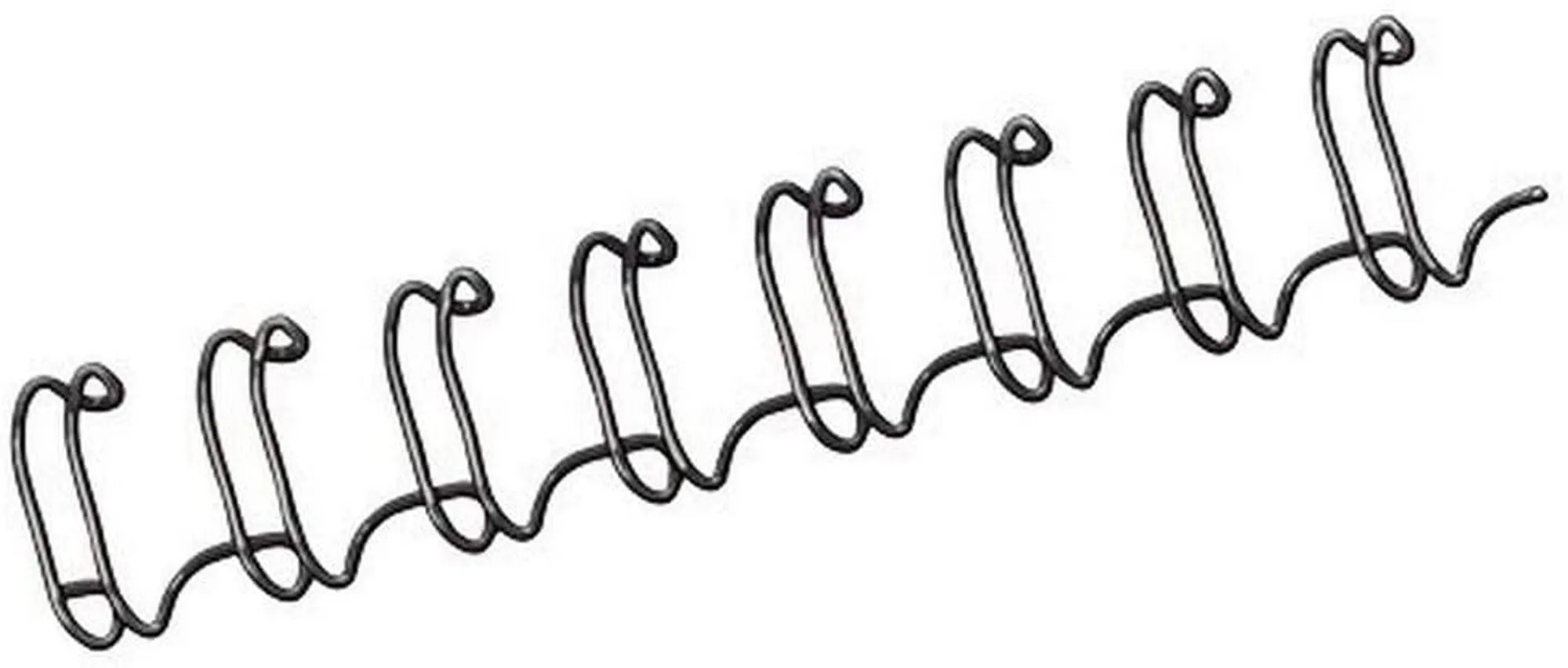 Fellowes 3:1 Metal Wire 10Mm Black