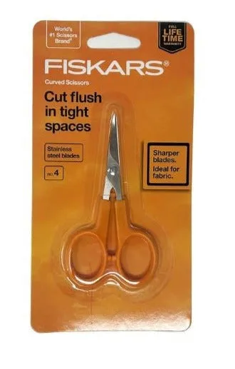 Fiskars 4" Curved Blade Scissors