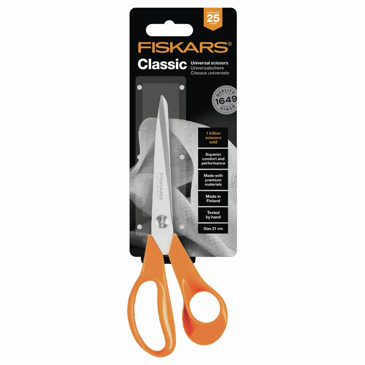 Fiskars - Classic Universal Scissors 21 cm