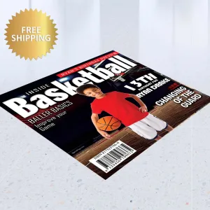 Floor Decal sticker, Removable sticker, Removable vinyl sticker, Floor Sticker, Birthday backdrop, Sports step and repeat, magazine cover