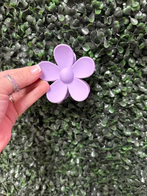 Flower Claw Clip