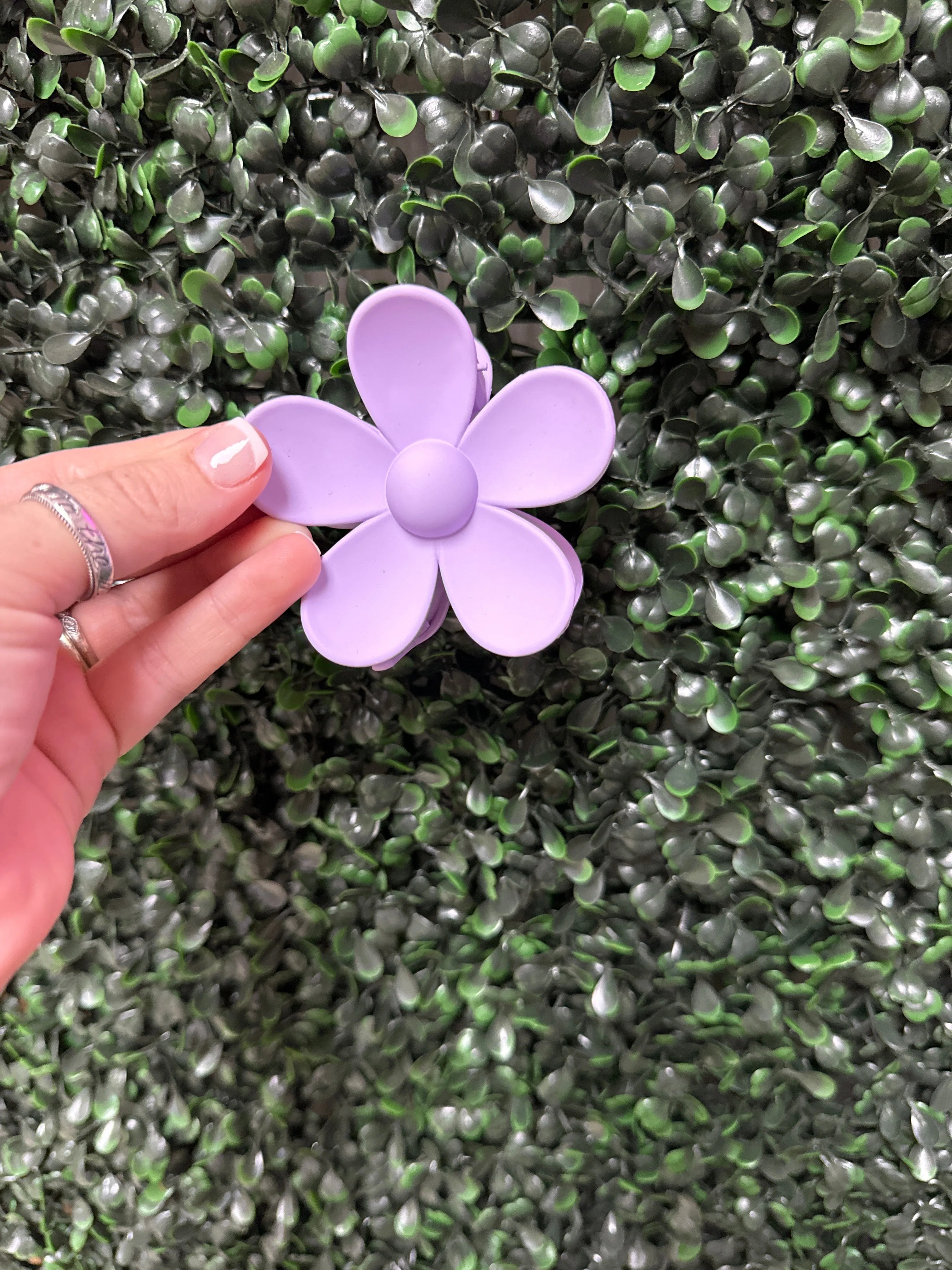 Flower Claw Clip