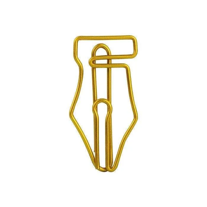 Fountain Pen Nib Paper Clip SILVER Nib Paper Clip