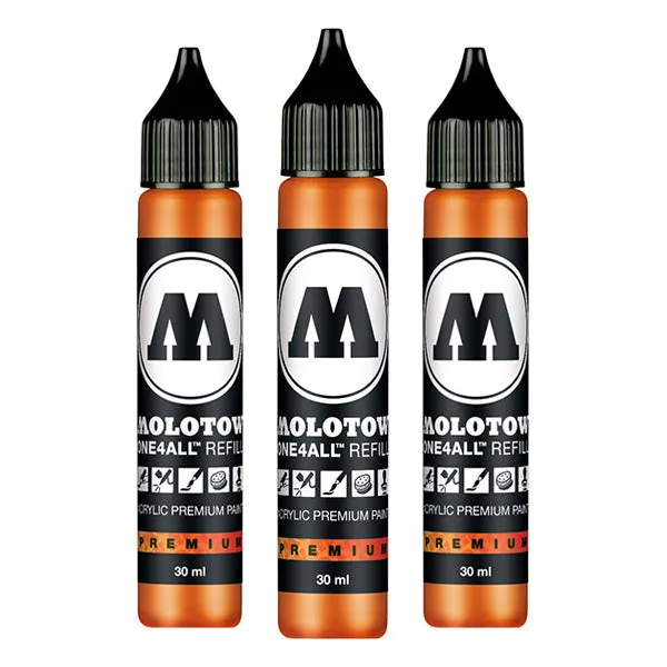 Grafx Aqua Ink Refill 30Ml Dare Orange