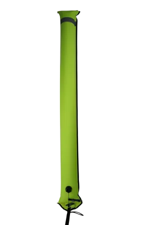 Halcyon Super Big Diver's Alert Marker, 6' (1.8 m) long, closed circuit Yellow