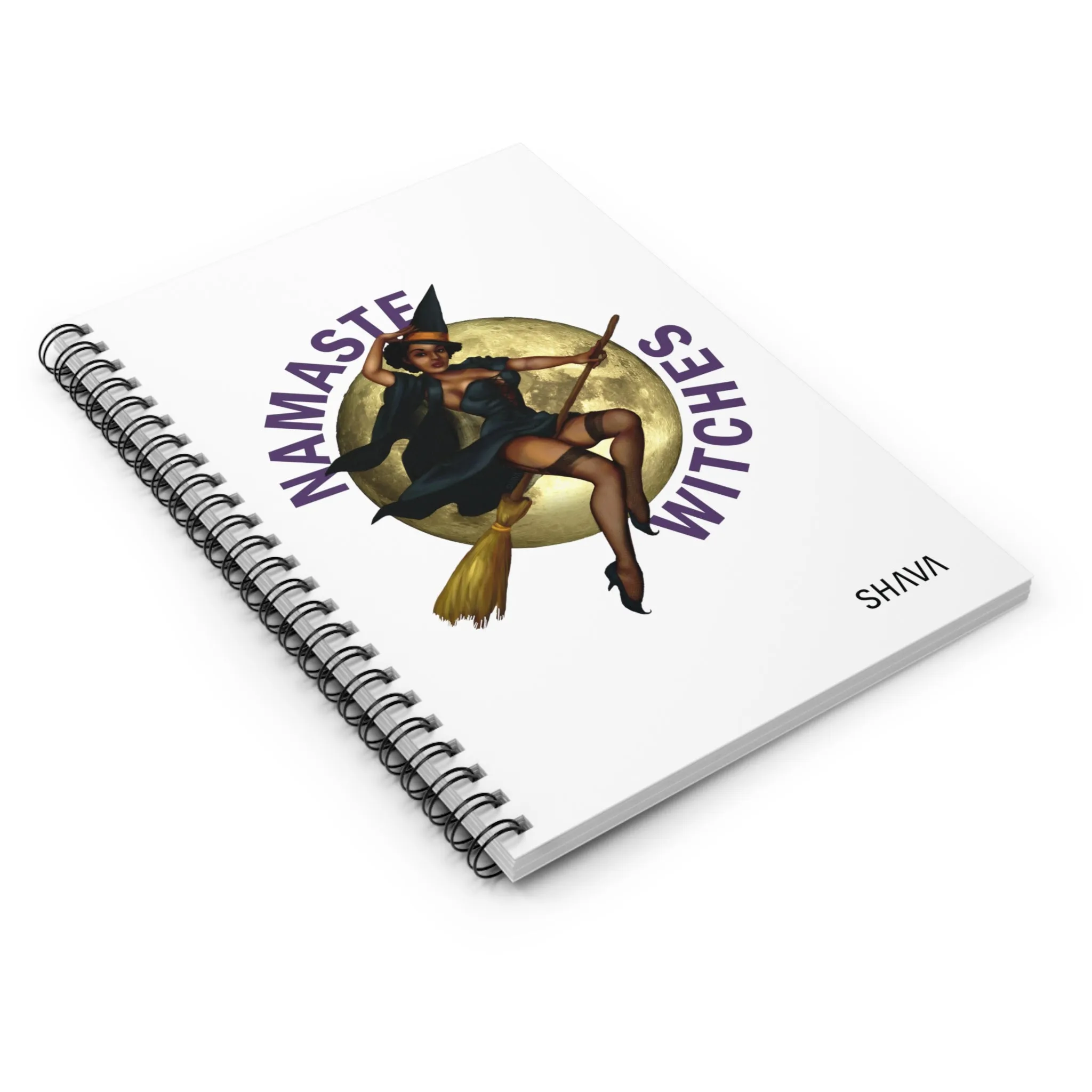 Halloween/ Spiral Notebook - Ruled Line/ Namaste Witches