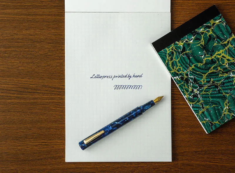 Hightide Attache Letterpress Printed Memo Pad A6 [81.4gsm]