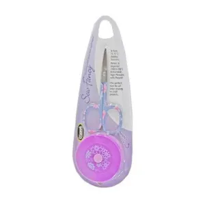 Hobby 3.75" Scissors & Tape Measure Set in Purple