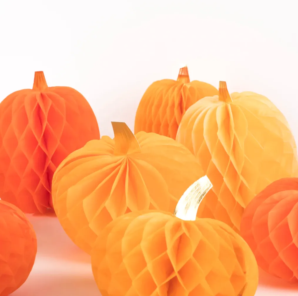 Honeycomb Pumpkins