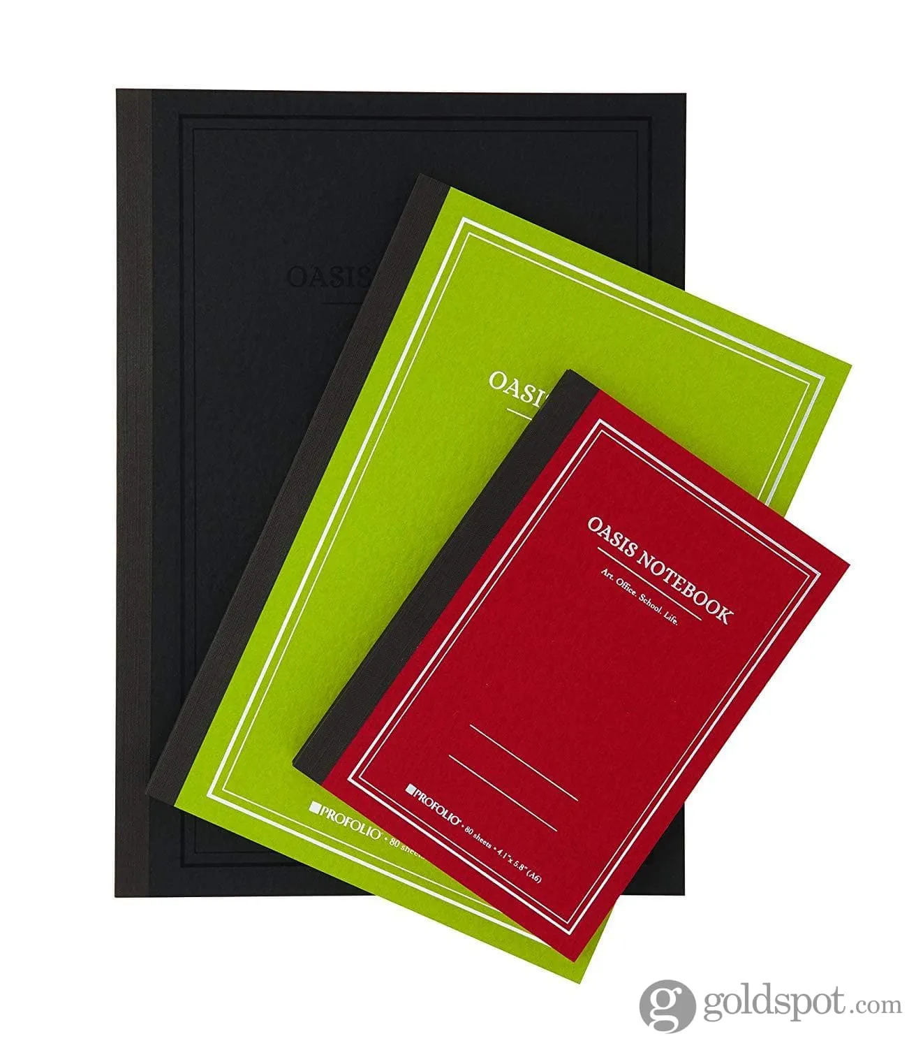 Itoya Profolio Oasis Lined Notebook in Brick - A6