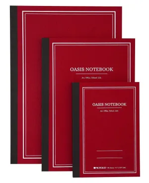 Itoya Profolio Oasis Lined Notebook in Brick - A6