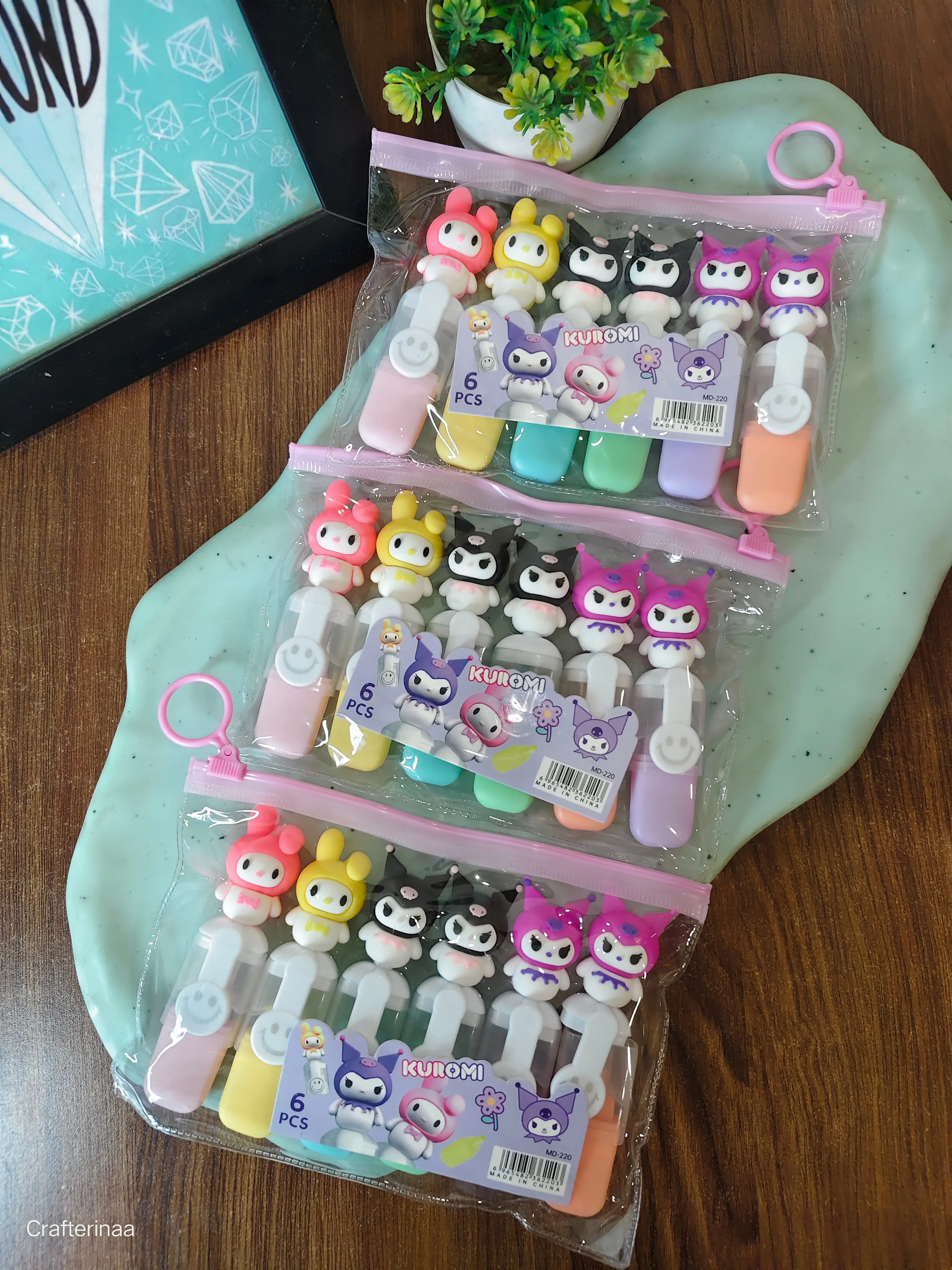 Kawaii highlighter| Kawaii character highlighters