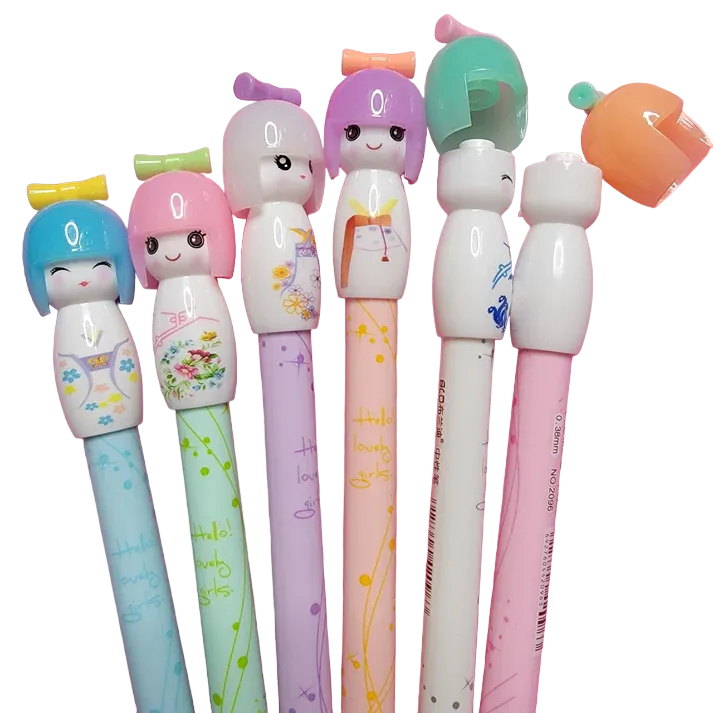 Kokeshi Dolls Collection Gel Pens