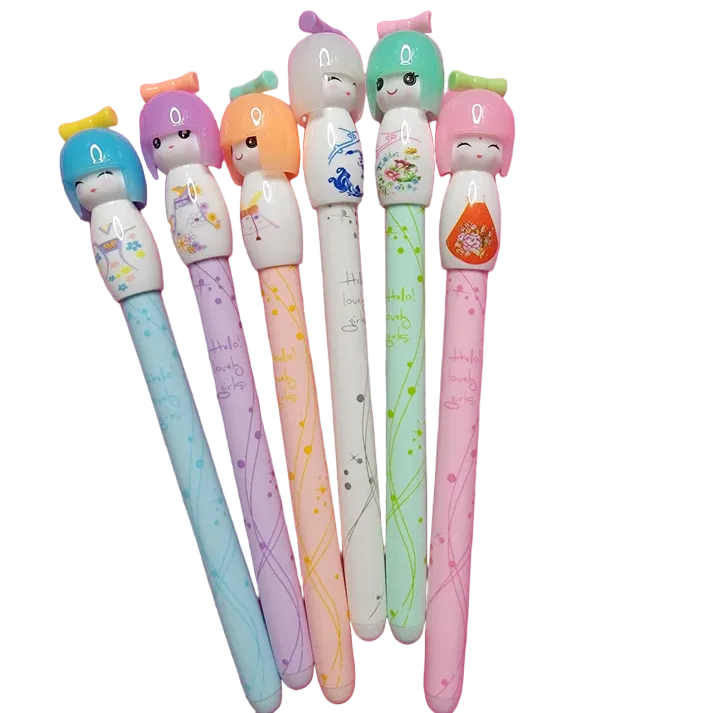 Kokeshi Dolls Collection Gel Pens