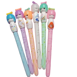 Kokeshi Dolls Collection Gel Pens