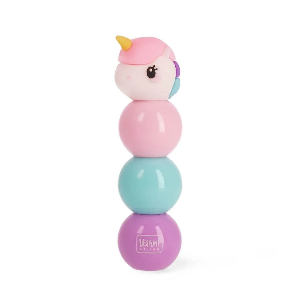 Legami 3-In-1 Highlighter - Unicorn