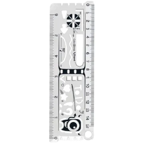 Maped Ruler Geonotes multi-function 15cm/6inch