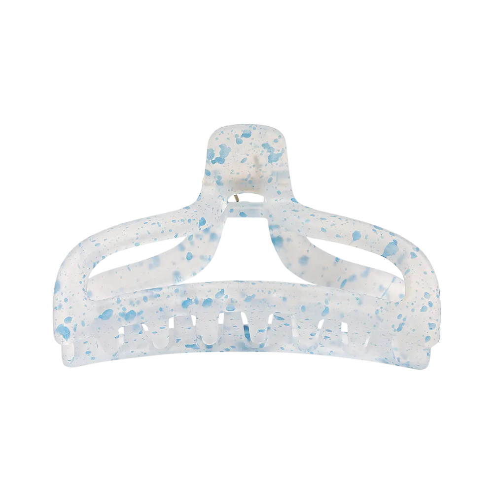Medium Watercolor Curved Claw Clip (3 colors)