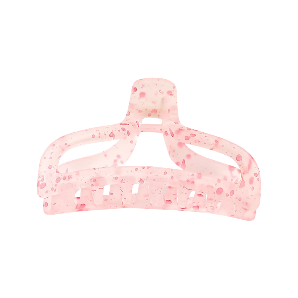Medium Watercolor Curved Claw Clip (3 colors)