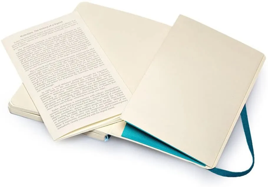 Moleskine Ruled Soft Cover Notebook Pocket Size Underwater Blue