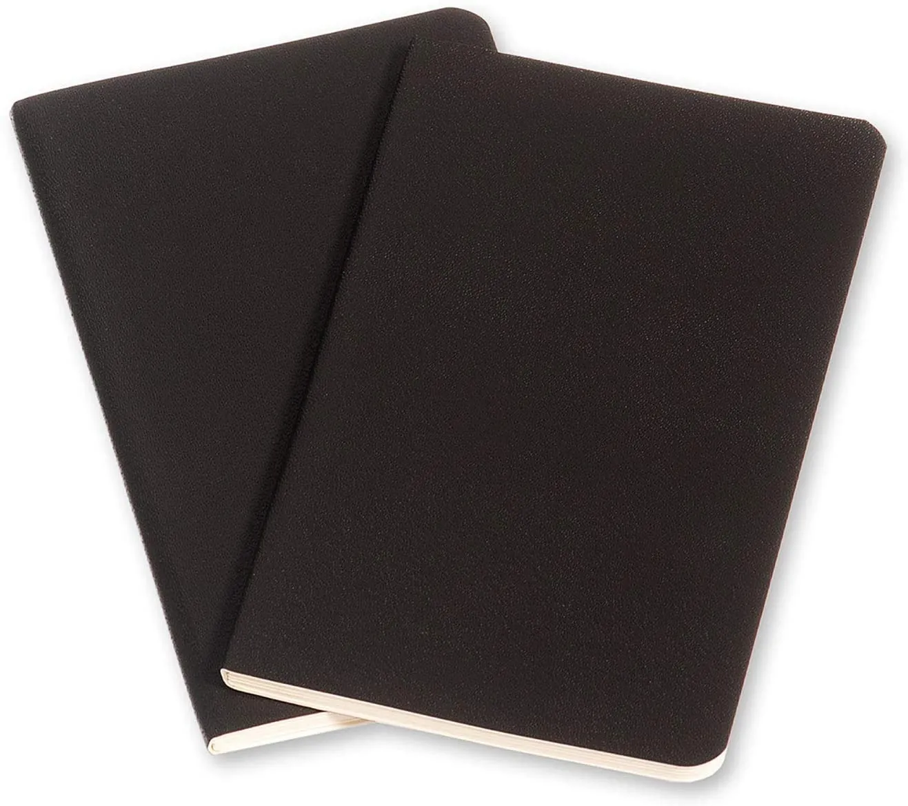 Moleskine Volant Plain Pocket Notebook Set of 2 Black