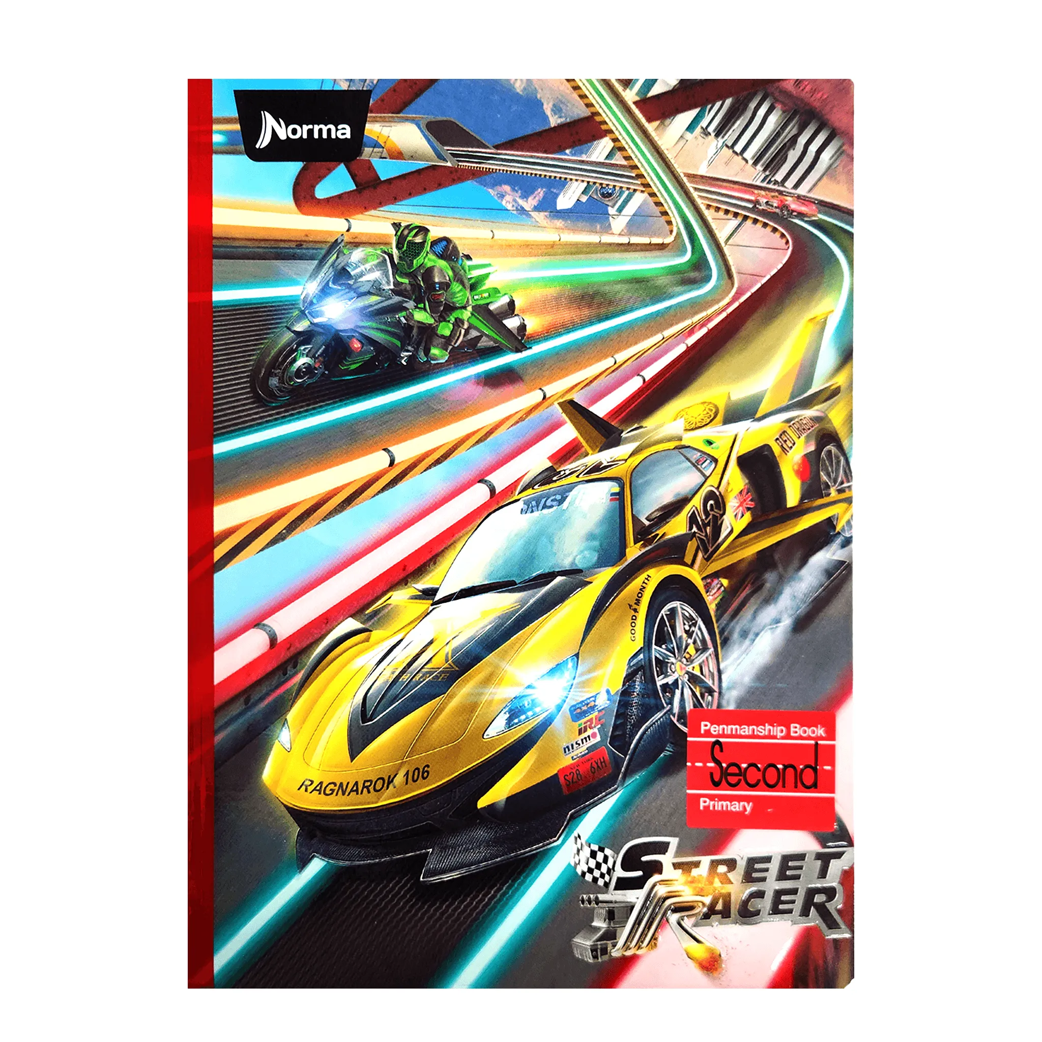 Norma Street Racer Calligraphy Notebook - Second