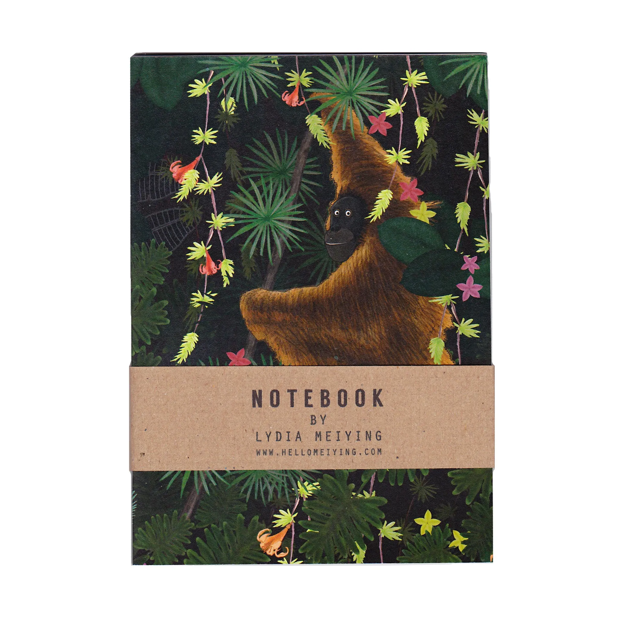 Pack of Four Jungle Notebooks