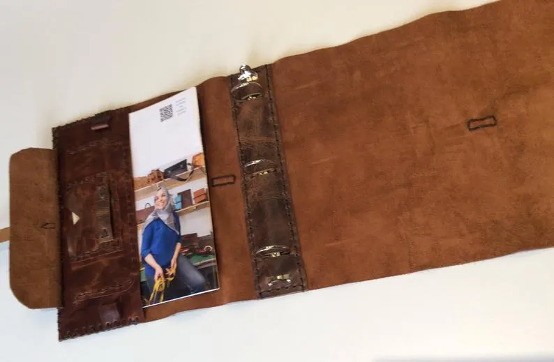 Personalized 3-Ring Binder, 8.5 x 11 / A5 Size Refillable Paper, Business Portfolio Binder