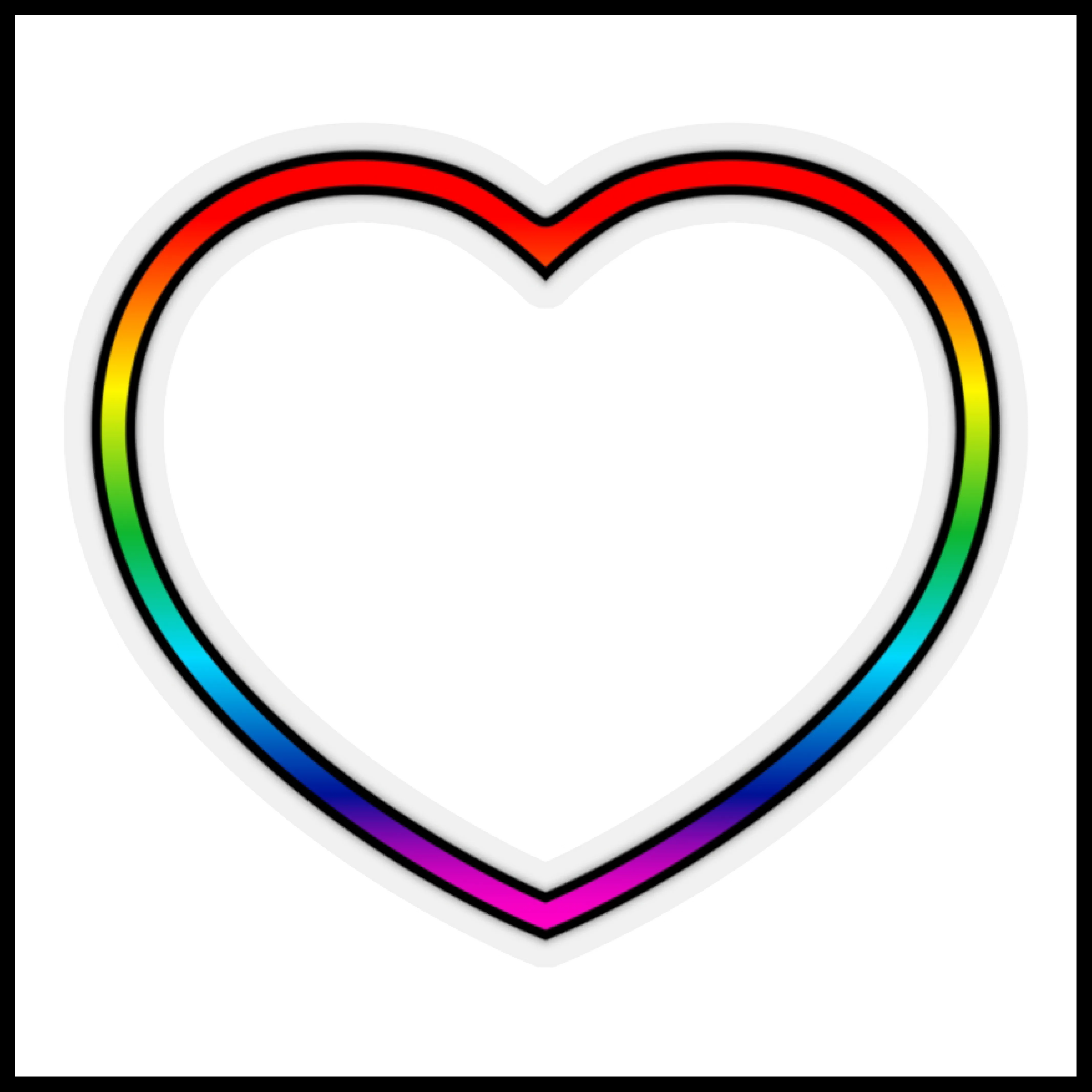 Pridees Heart Sticker