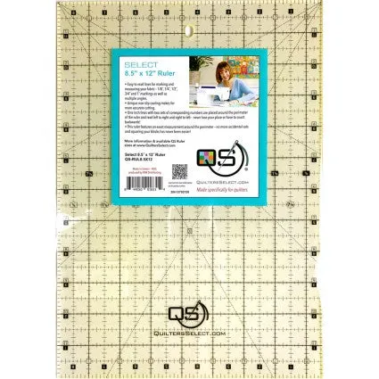 Quilters Select Non-Slip Rulers, Various sizes
