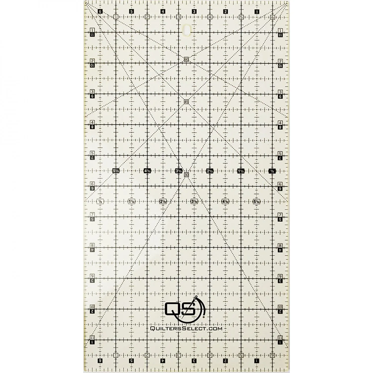 Quilters Select Non-Slip Rulers, Various sizes