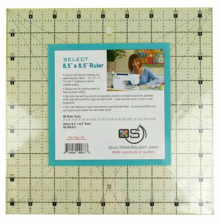 Quilters Select Non-Slip Rulers, Various sizes