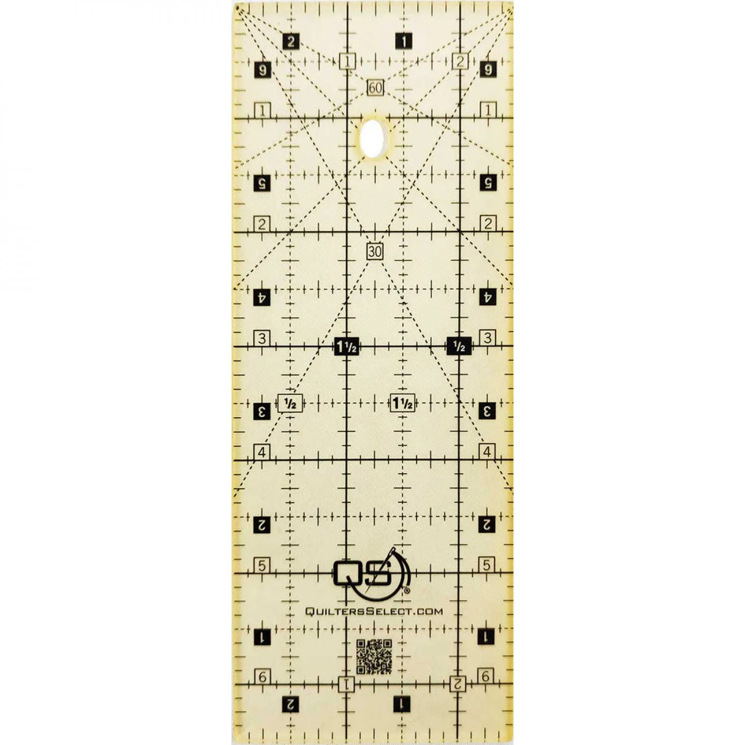 Quilters Select Non-Slip Rulers, Various sizes