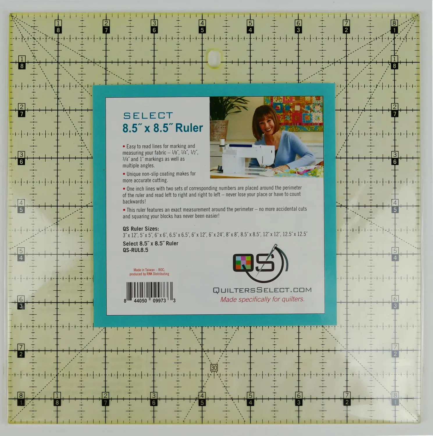 Quilters Select Rulers - 8.5" x 8.5"