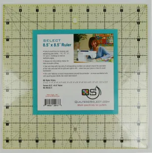 Quilters Select Rulers - 8.5" x 8.5"