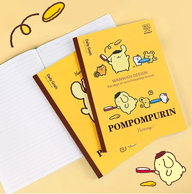 Sanrio Inspirational Quotes Ruled Notebook Set