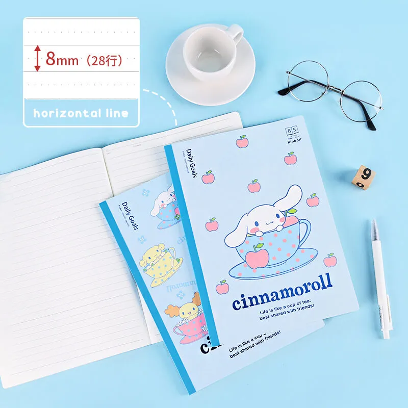 Sanrio Inspirational Quotes Ruled Notebook Set