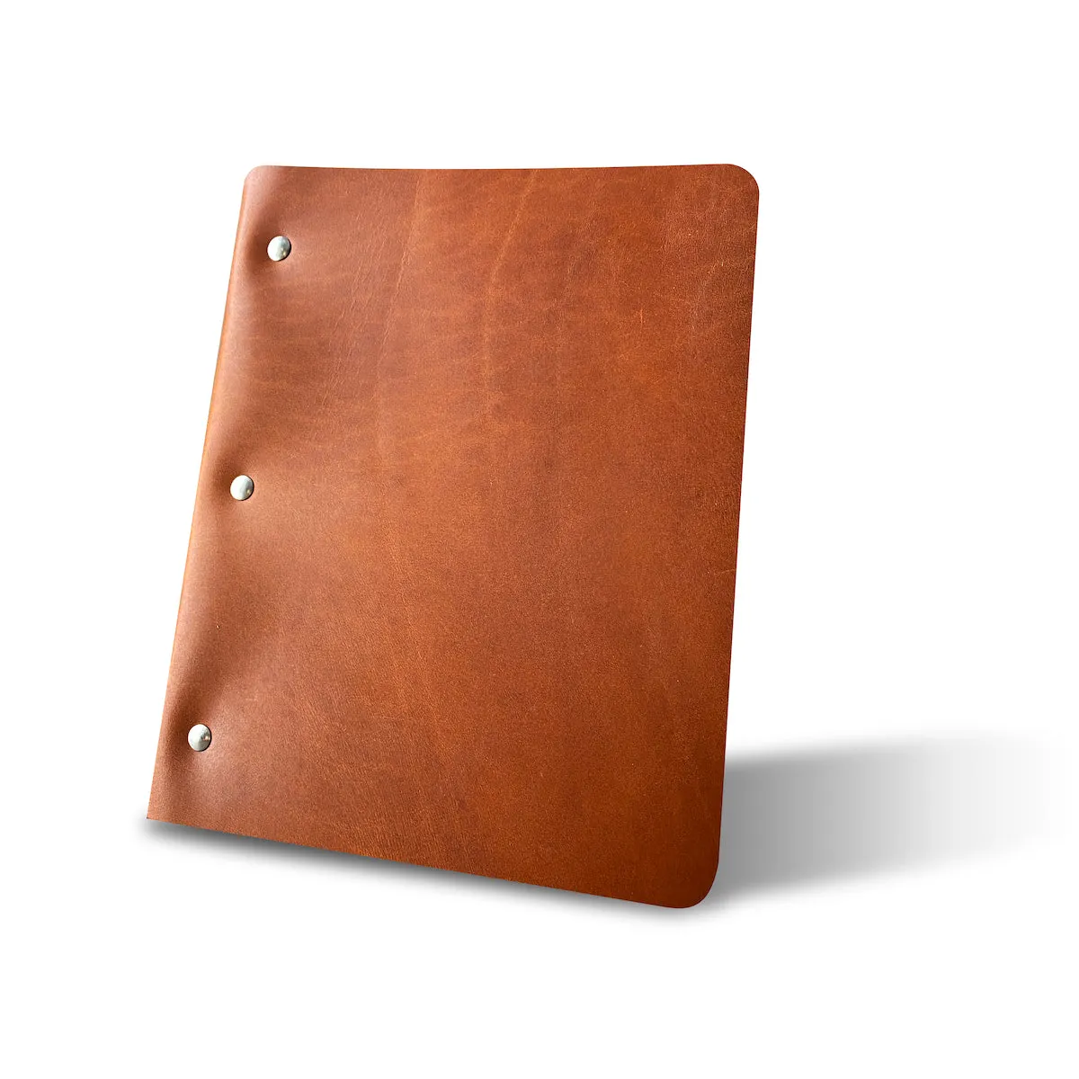Script Cut - Refillable Leather Binder