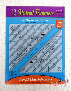 Slotted Trimmer Ruler Set by New Leaf Stitches