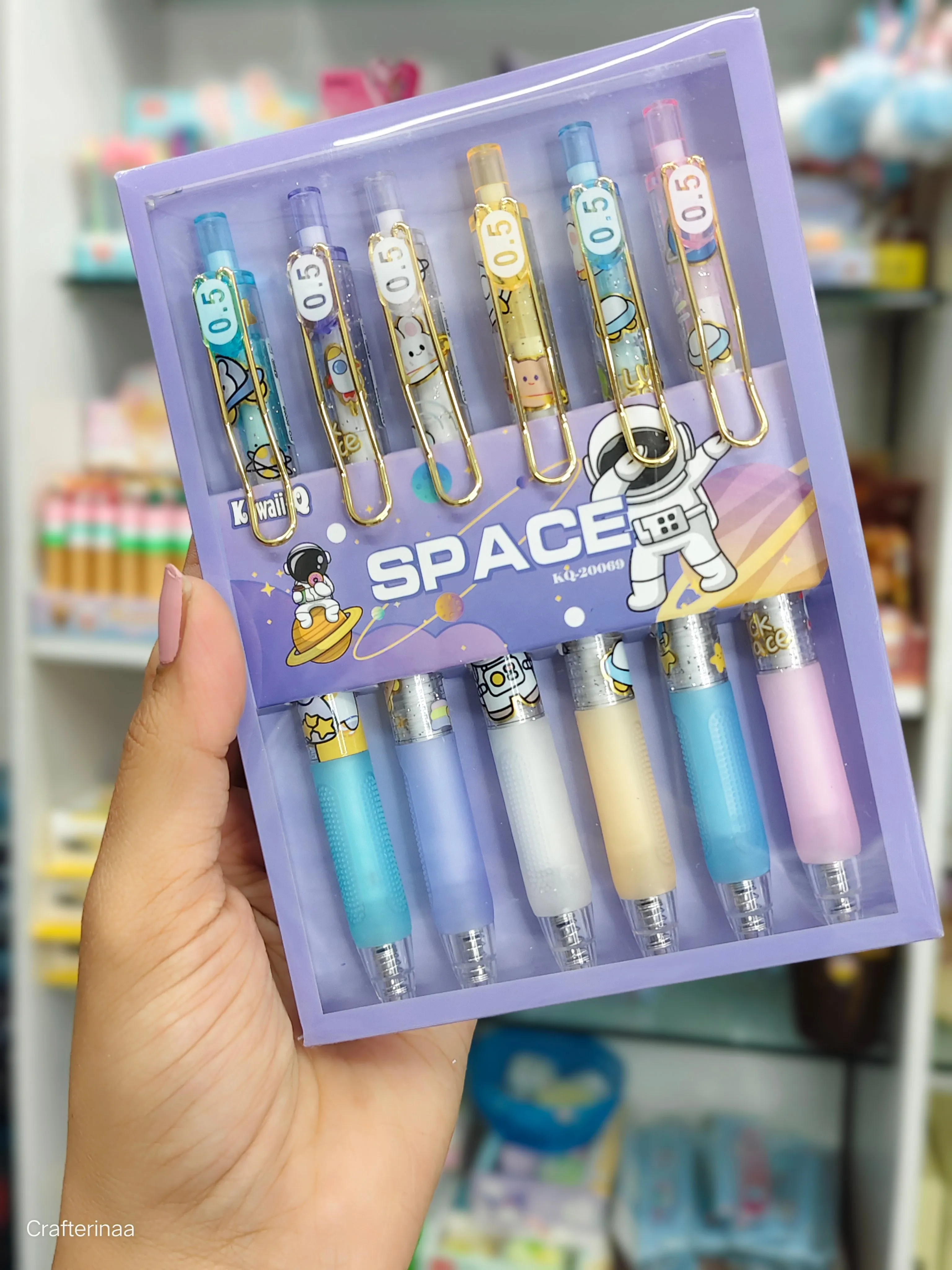 Space premium pen set