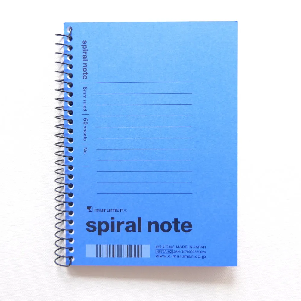 Spiral Note Memo Pad