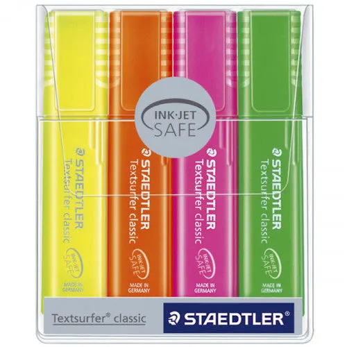 Staedtler 364 Textsurfer Highlighter Pastel Wallet of 6 Color