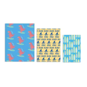 Surfer's Collection Keiki Saddle Stitch Notebook, Set of 3