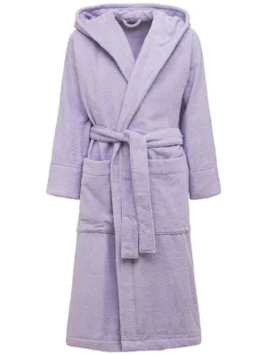 Tekla   Organic cotton bathrobe w/ hood 